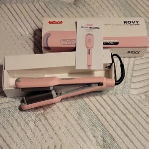 TYMO Pink Compact Wave Curling Iron